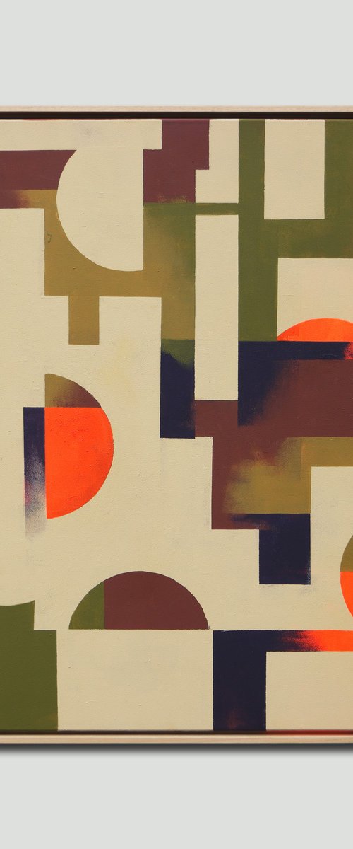 Circle in Circle - the Maze by Ronald Hunter