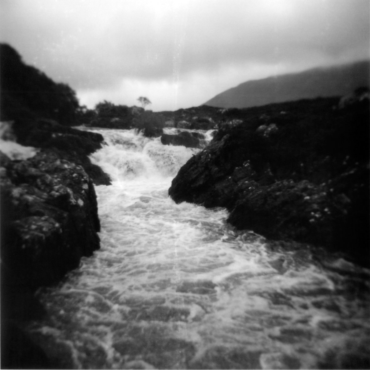 Spate 2 (Falls Of Balgy) - Unmounted (24x24in) by Justice Hyde