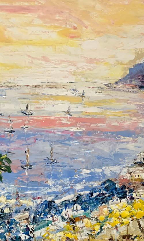 French riviera coast by Vilma Gataveckienė