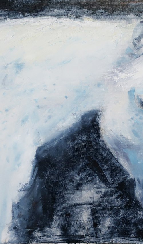 White horse by Anna Shchapova