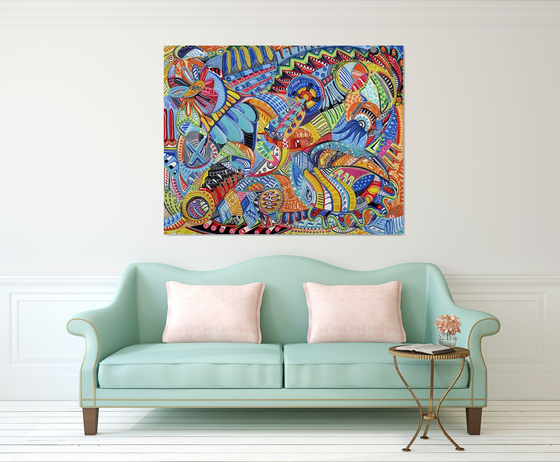 MOVING FORCES 122x155cm