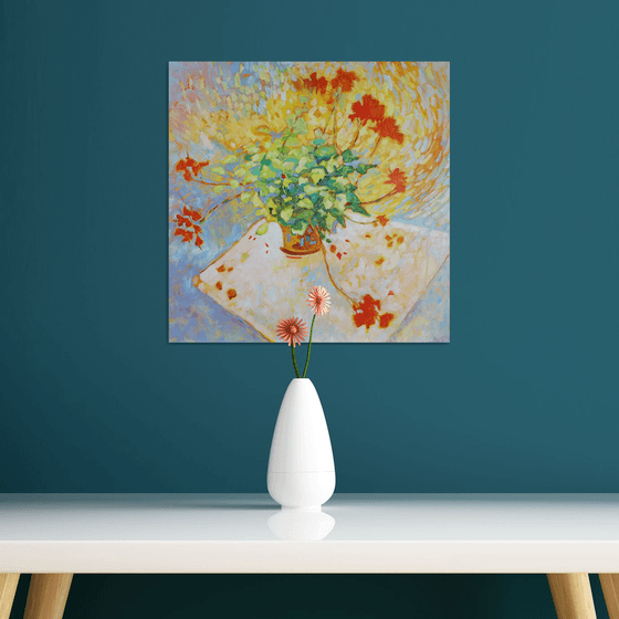 Sunshine and Geraniums