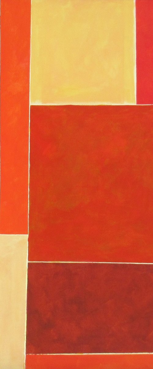 Red Certain # 2. by Megha Hendrick.