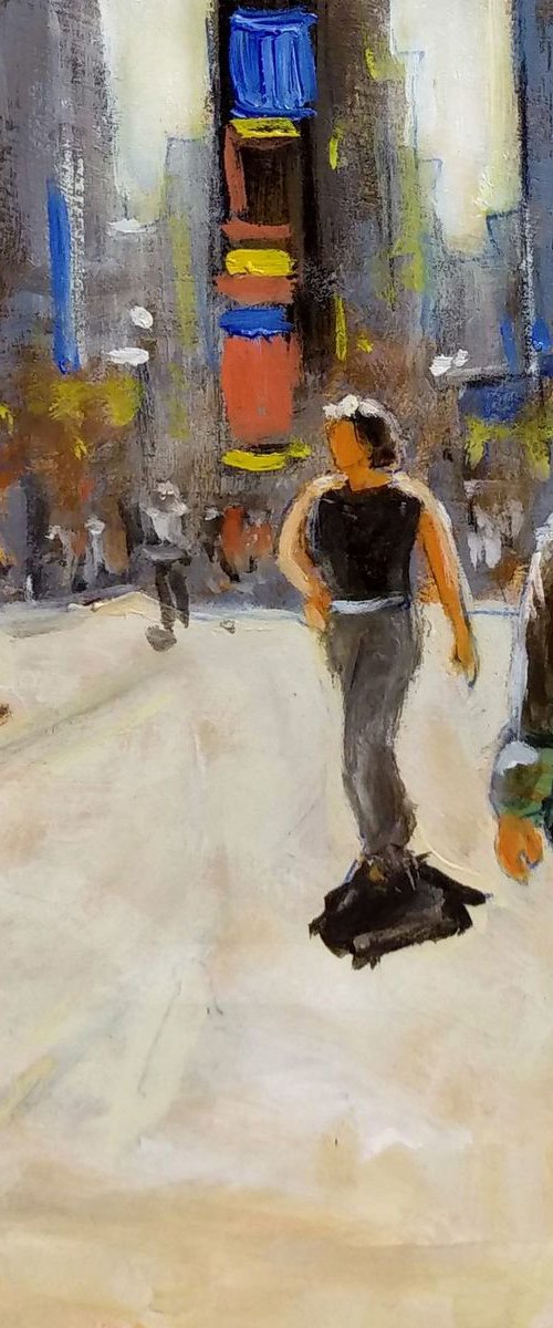 New York city walking3 by Vishalandra Dakur