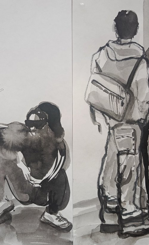 Lifestyle sketches 76 by Oxana Raduga