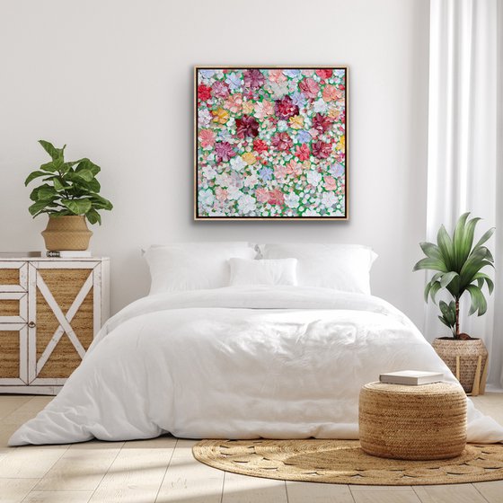 Garden of Happiness - Framed