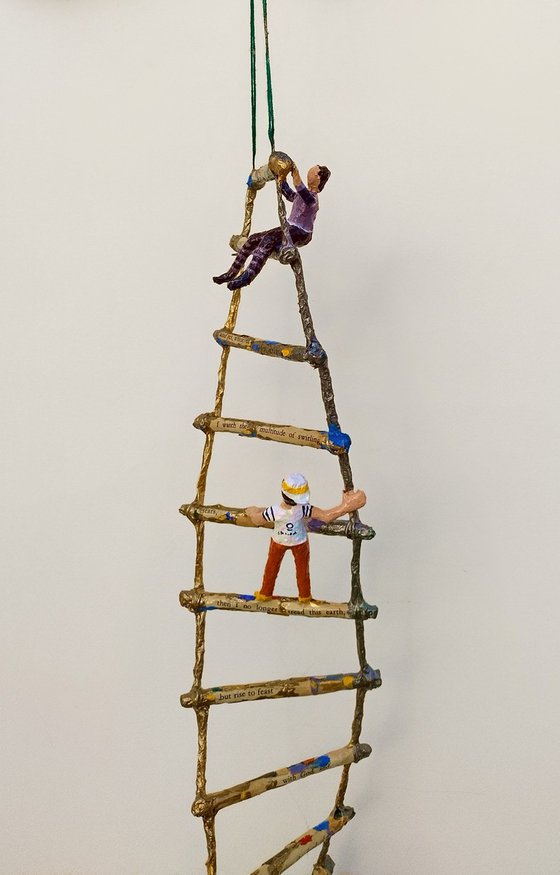 Climbing the DNA double helix ladder