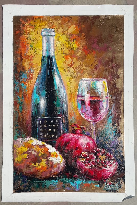 Astringency of red wine