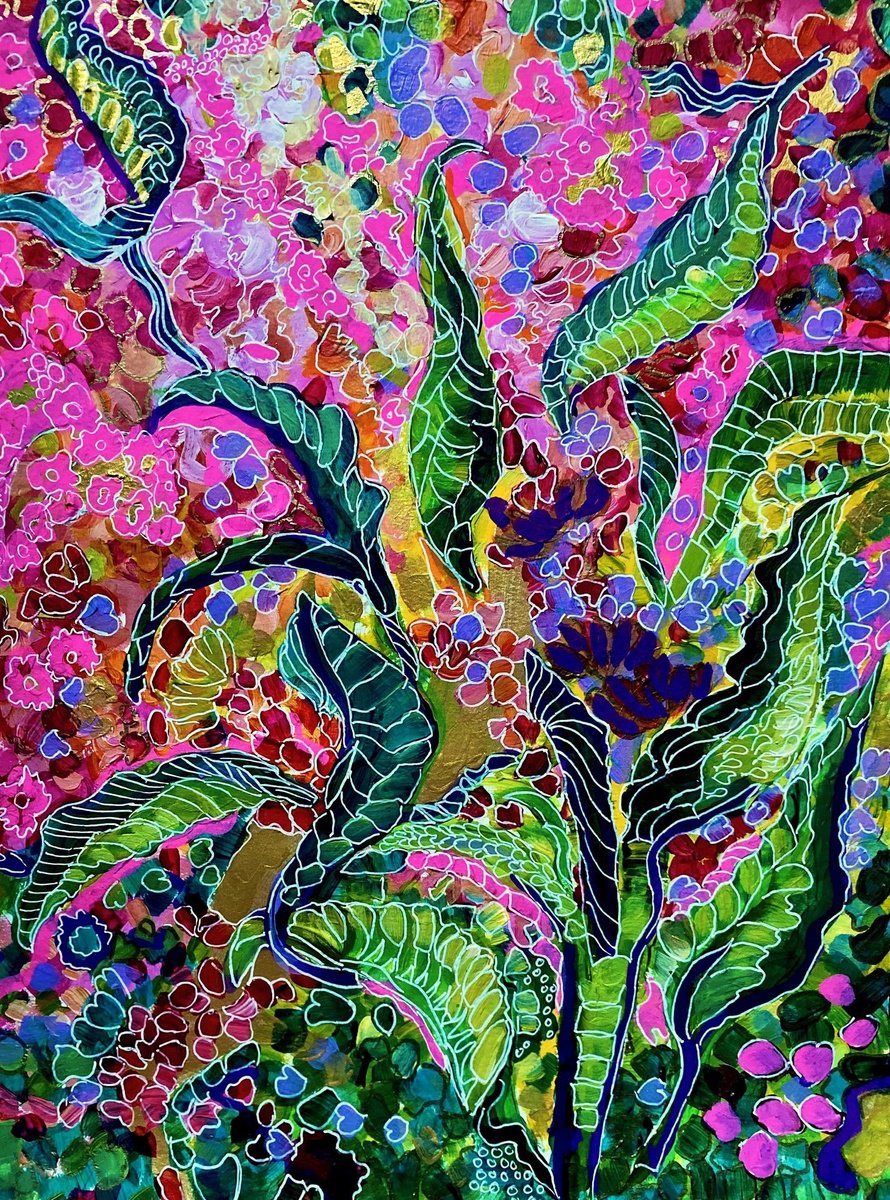 Subterranean Floral by Colette Baumback