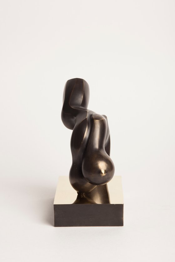 "Nude" Contemporary Bronze Sculpture