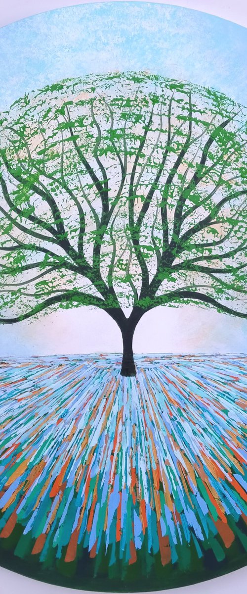 Tree Singing to the Wind by Amanda Horvath