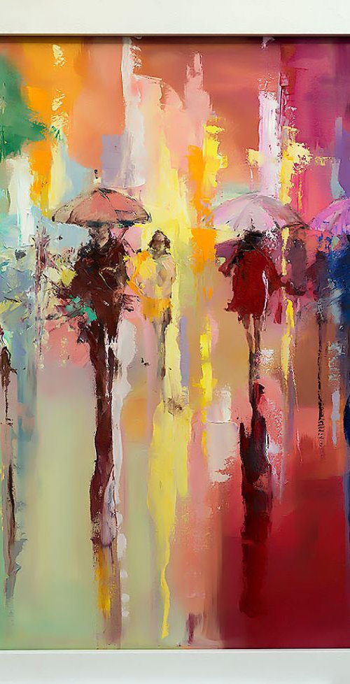 'Stroll Through Rainbow' by Ewa Czarniecka