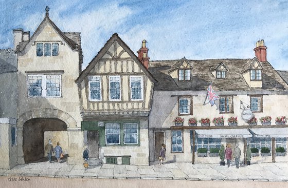 High Street Burford, Cotswolds