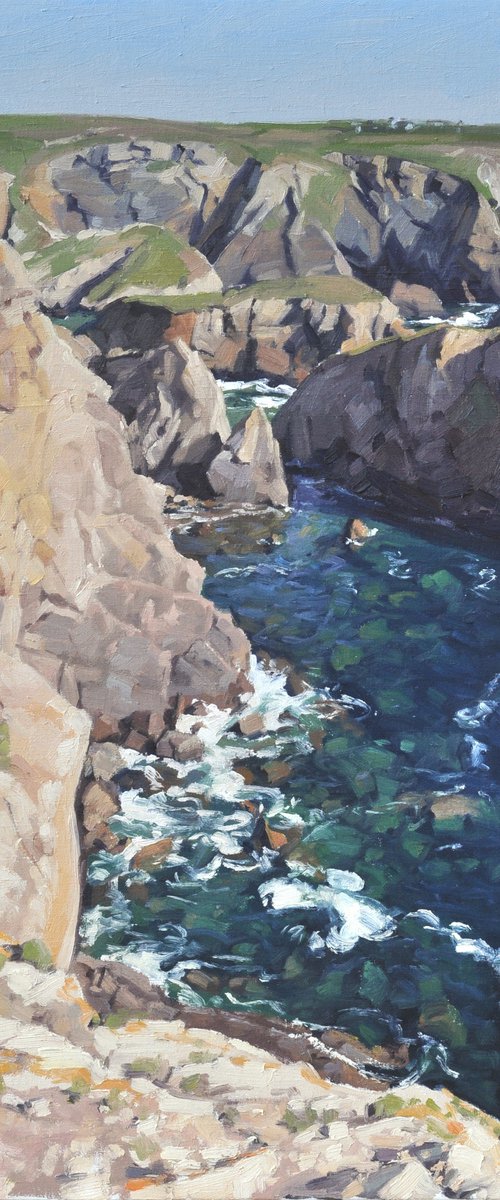 Rocks at the Pointe du Van by ANNE BAUDEQUIN