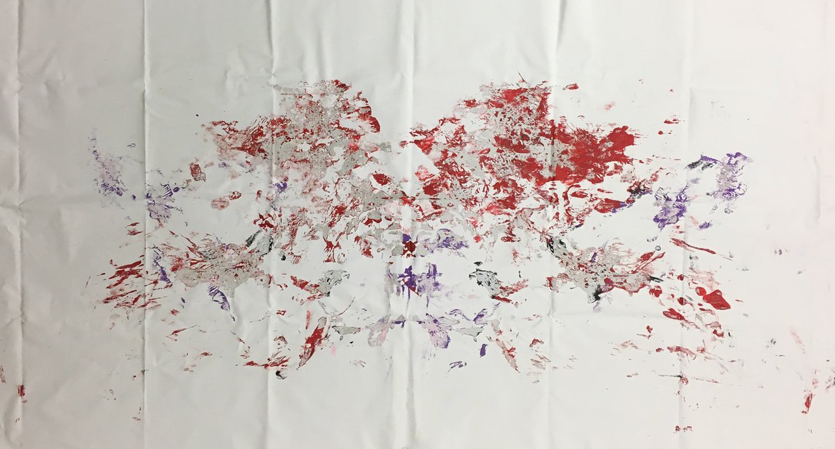 Abstract Landscape Acrylic Painting By Mattia Paoli, 81 X 47", Cosmo No.6, Original Artwork