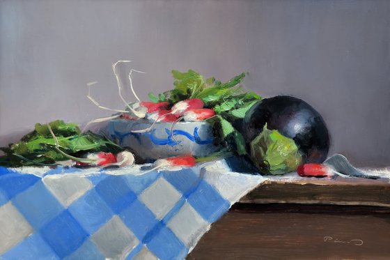 Eggplant and Radish