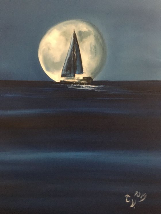 Moonlight Sailing