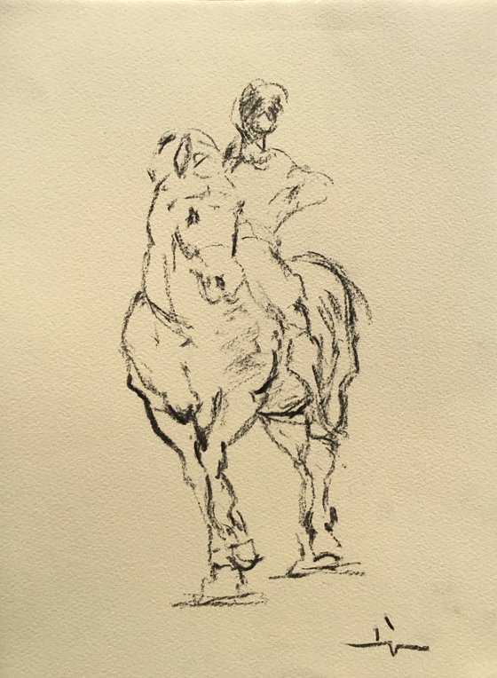 Horse Study inspired by « Le Pontormo »