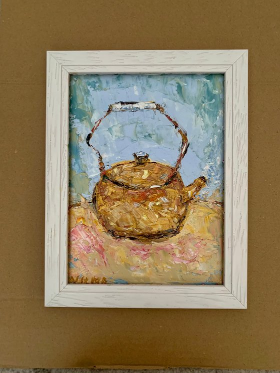 Still life with teapot