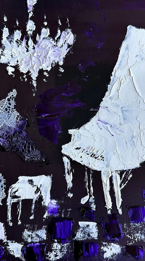 White Piano: Some notes are felt by the heart by Kristina Mallen