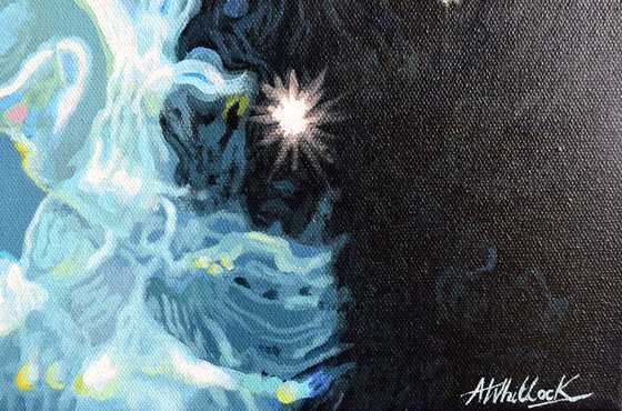 Follow the Stars - Swimming Painting