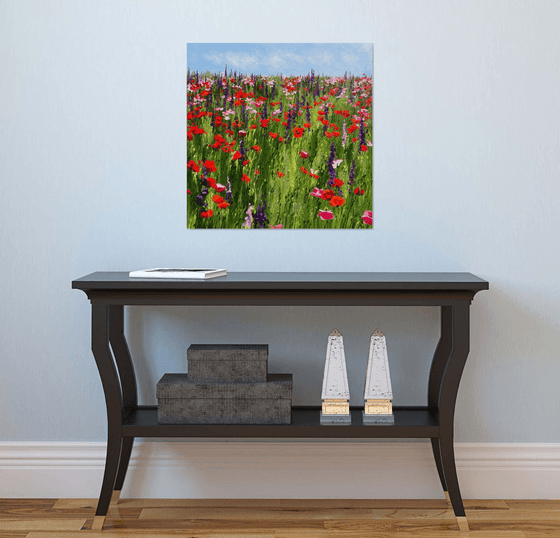 Poppies meadow lullaby