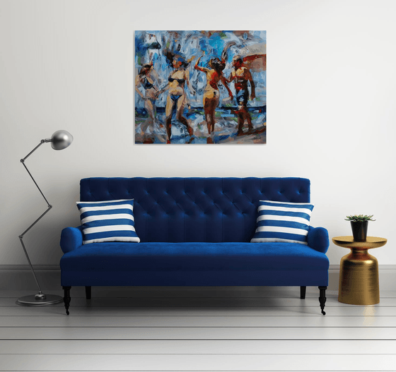 In the beat of liquid light