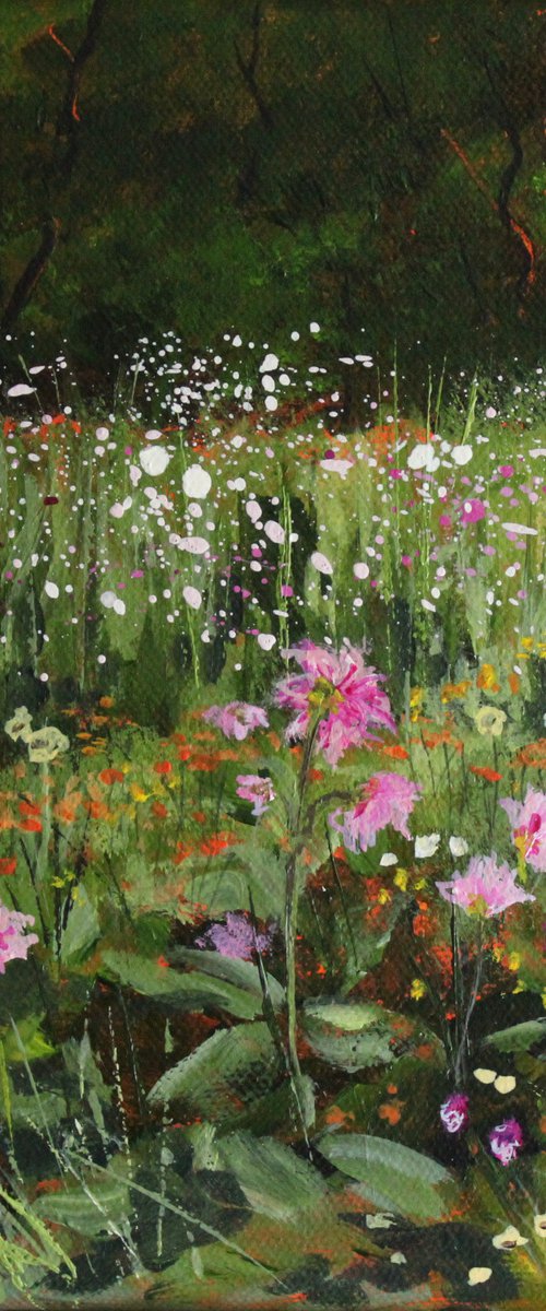 Cottage Garden by Valerie Jobes
