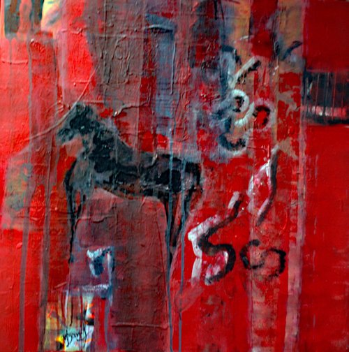 CHEVAL GRAFFITIS by Jacques Donneaud