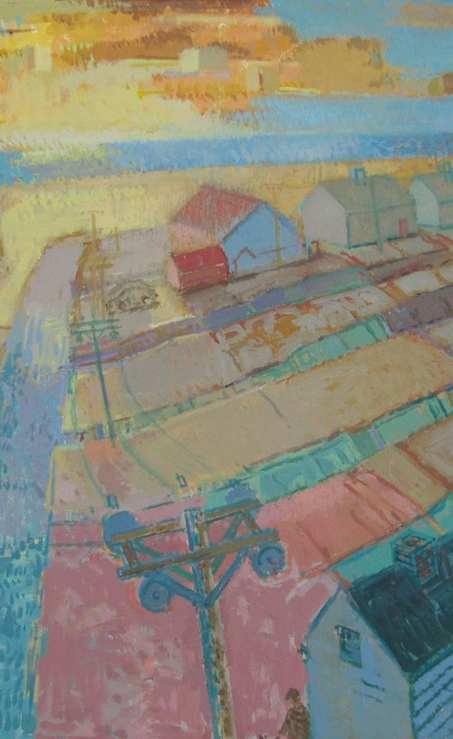 Daybreak, Dungeness by Ronald Hellen