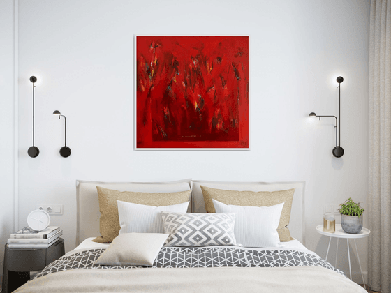 Ember Ground_30"X30" 2025