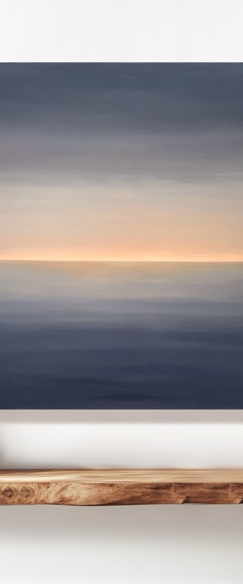 Quiet Waters abstract seascape by Alena Post