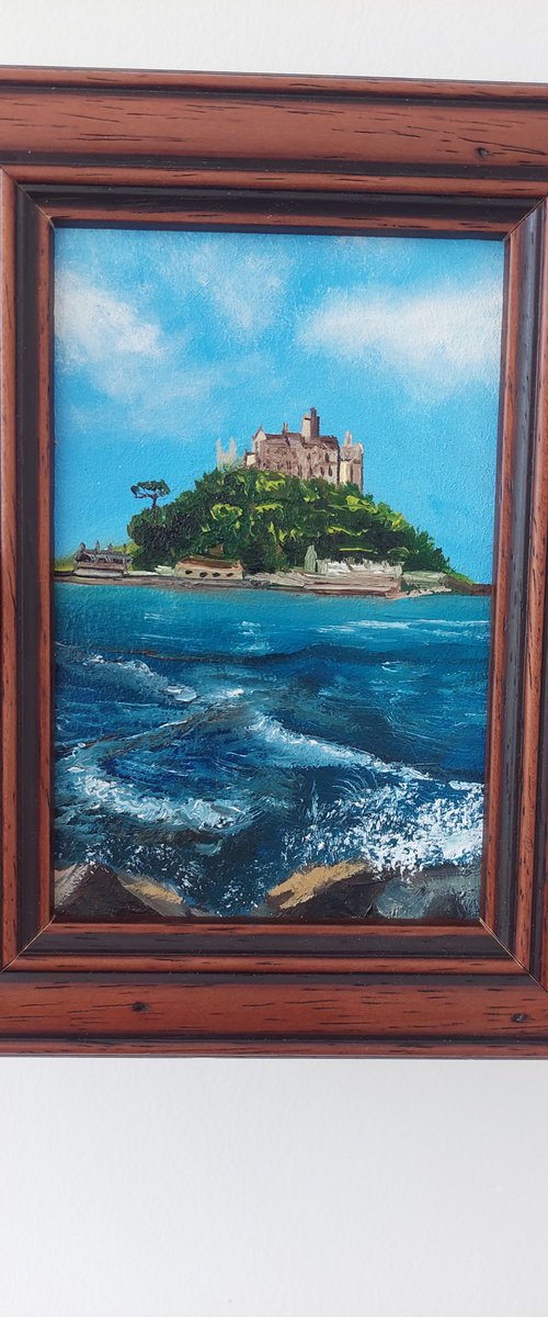 St Michael's Mount in Cornwall by Ira Whittaker
