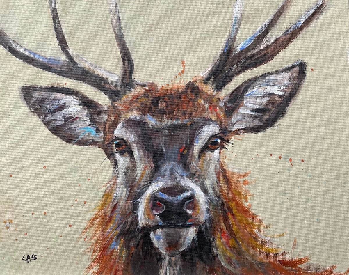 Stag by Louise Brown