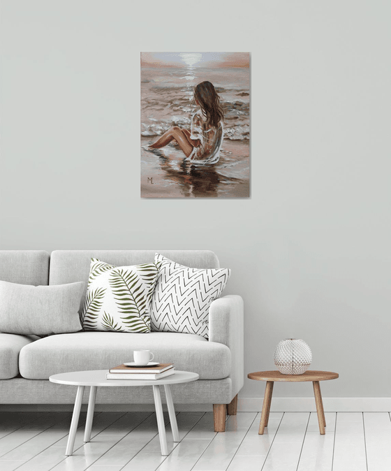 " ON THE BEACH "