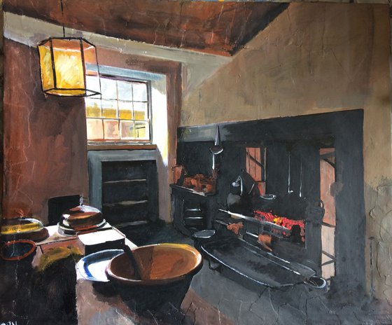 Glimpse of a Georgian Kitchen