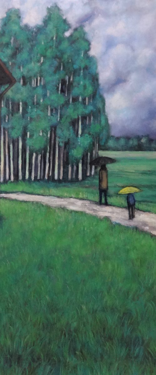 Spring rain by Massimiliano Ligabue