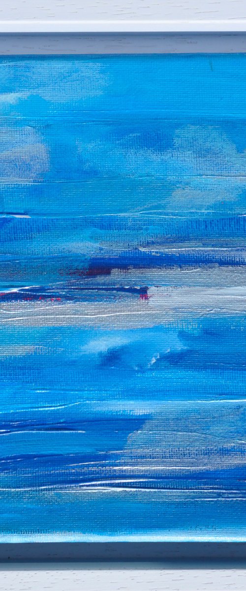 Azure sky by Bridg'