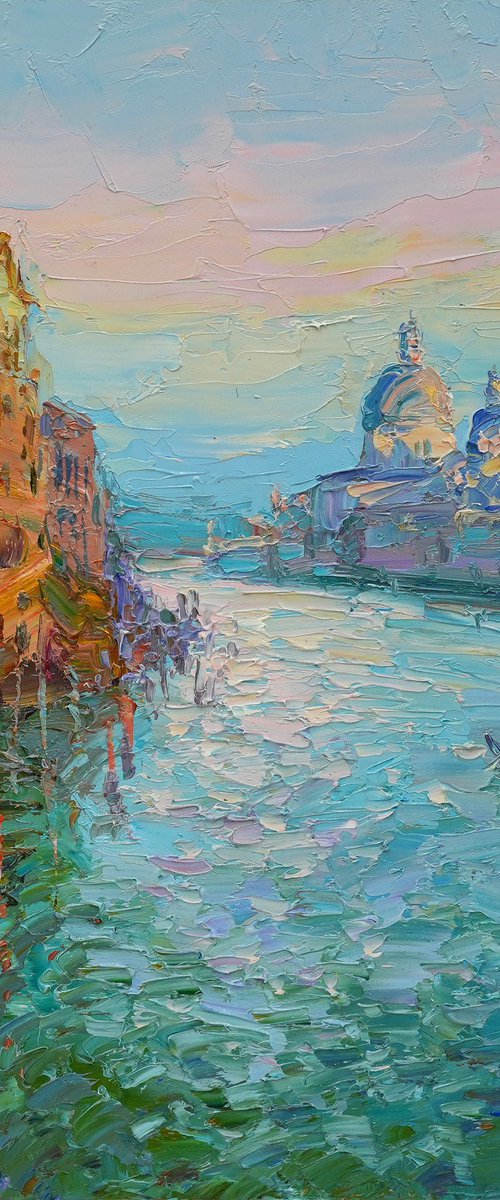 Morning in Venice. Grand Canal by Alisa Onipchenko-Cherniakovska