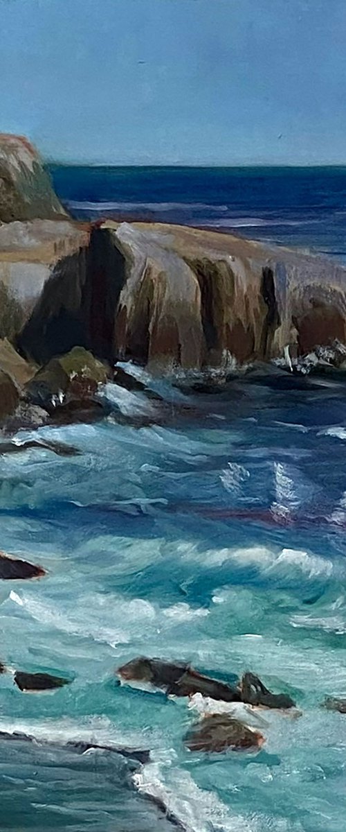 Where the Sea Breaks by Dennis Crayon