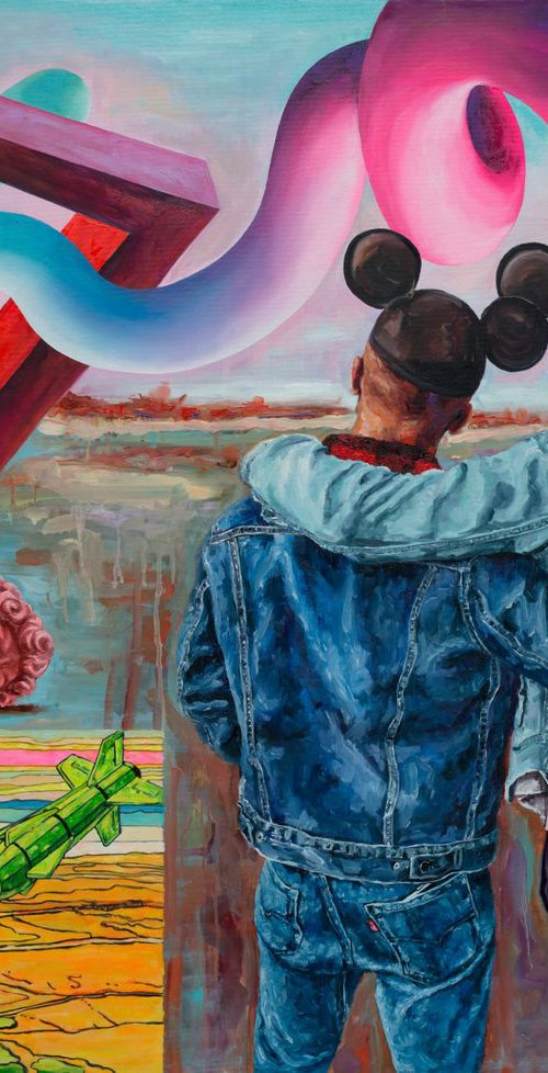 Mickey Mouses’ Adventures in Wonderland by Oleksandr Balbyshev