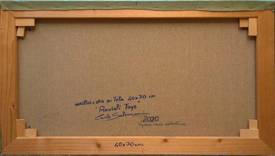 RAVIOLI TOYS - ( 40 x 70 cm )