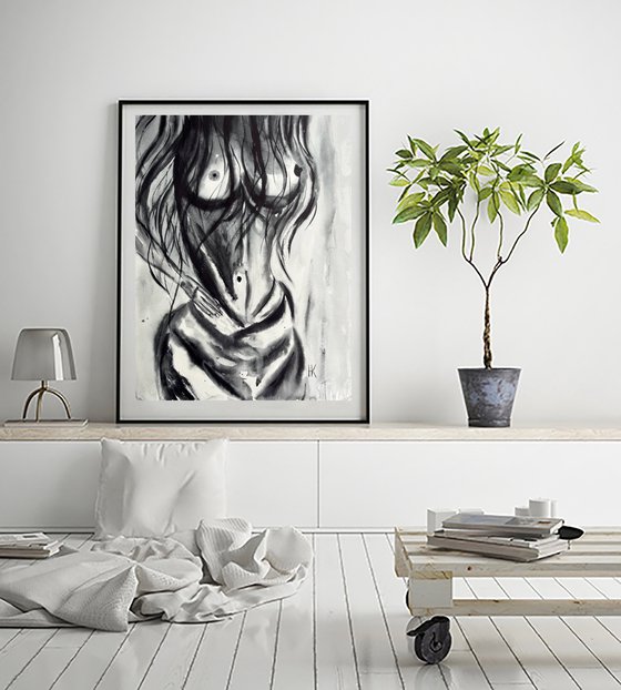 Woman Nude Painting
