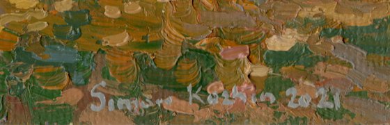 Tsaritsyno. Autumn leaves