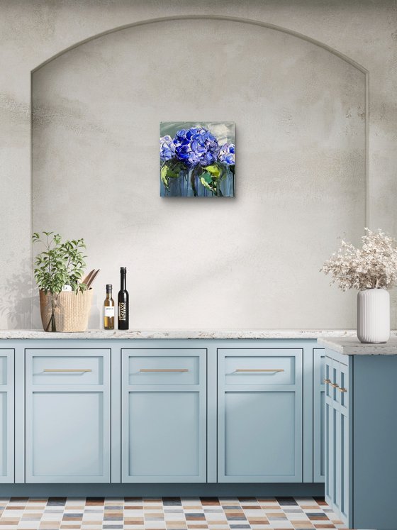 Sapphire Hydrangea — Small Floral