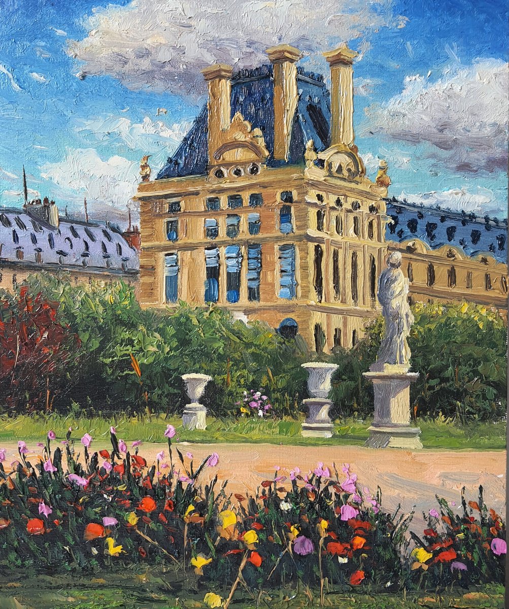 The Tuileries Gardens, Paris by Roberto Ponte