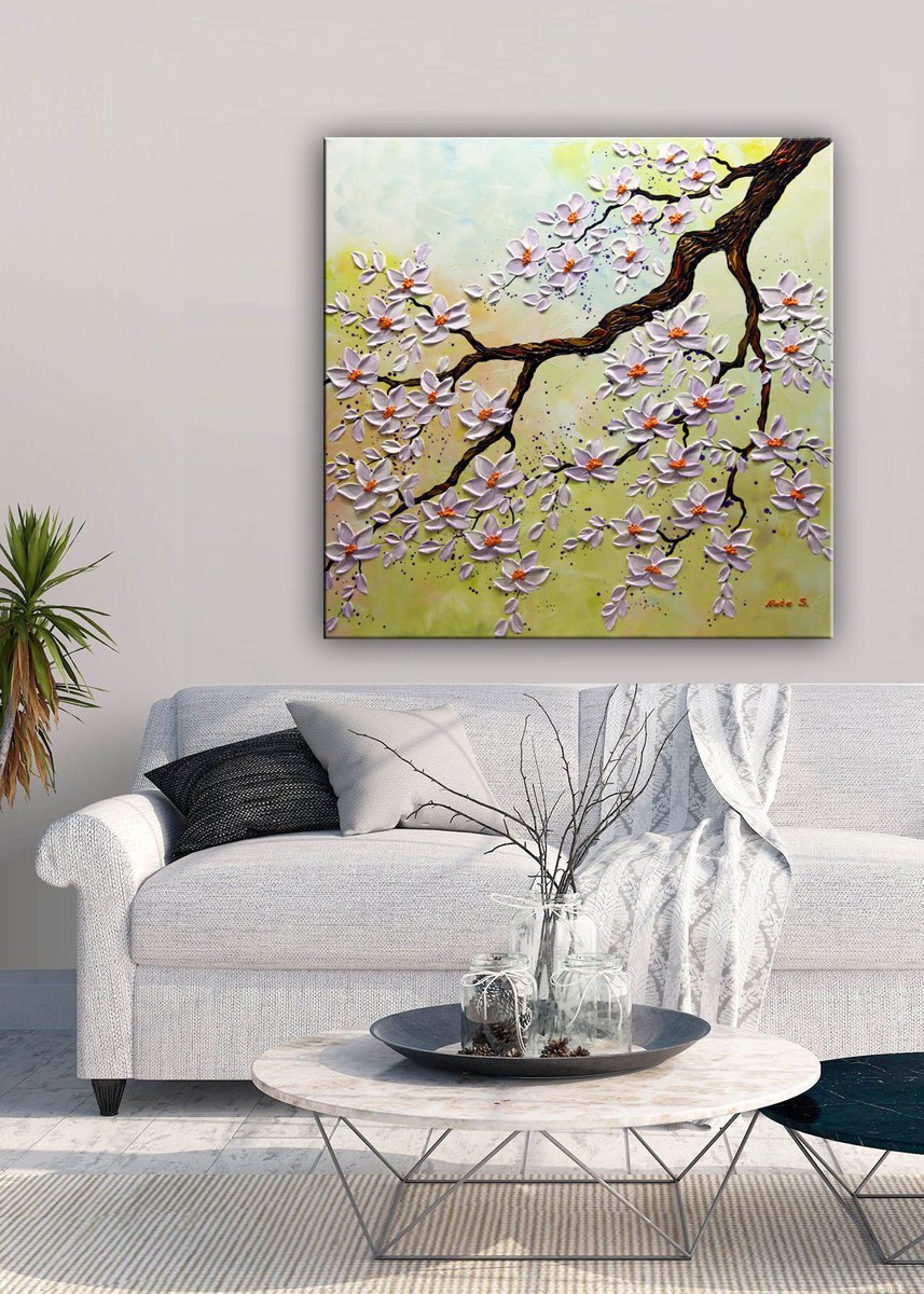 Blossom Sakura by Nataliya Stupak