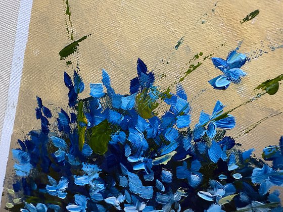 Forget-Me-Nots Mini Artwork.