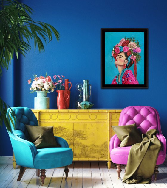 Vibrant Frida