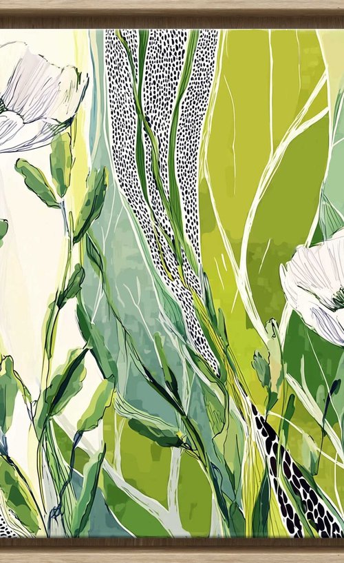 Dance of Poppies #3 by V+V Kniazievi